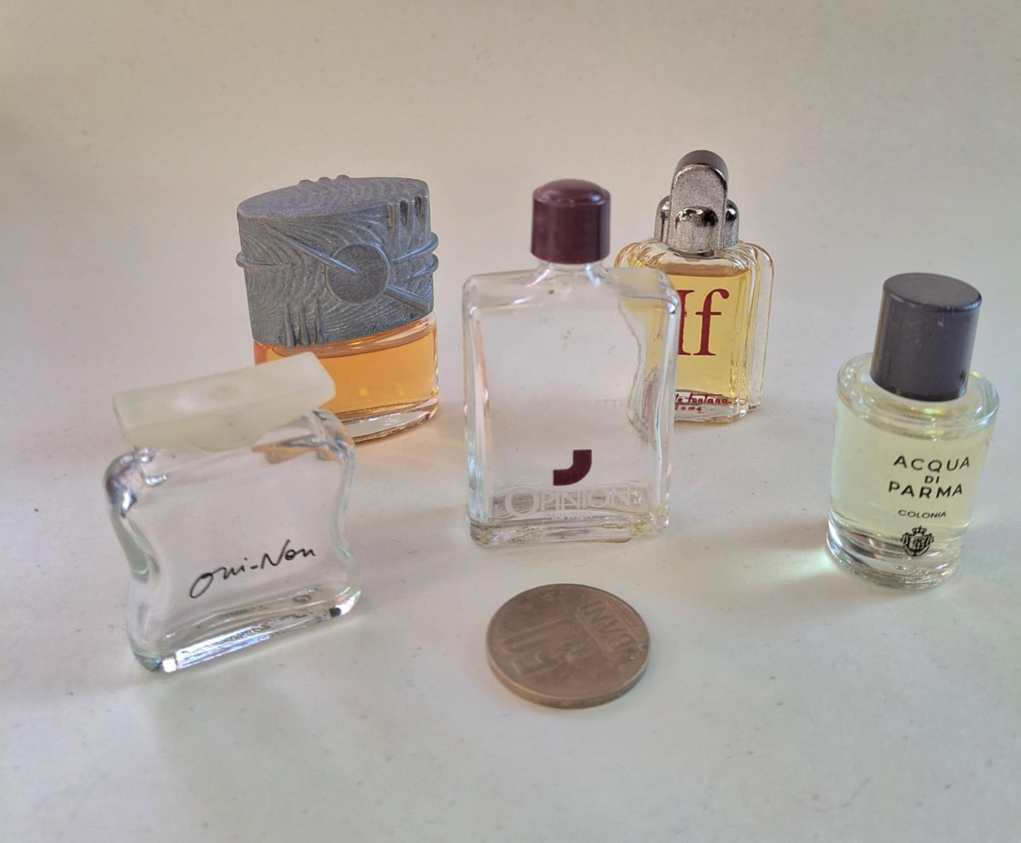 Lot de 5 MINI sticluţe de parfum