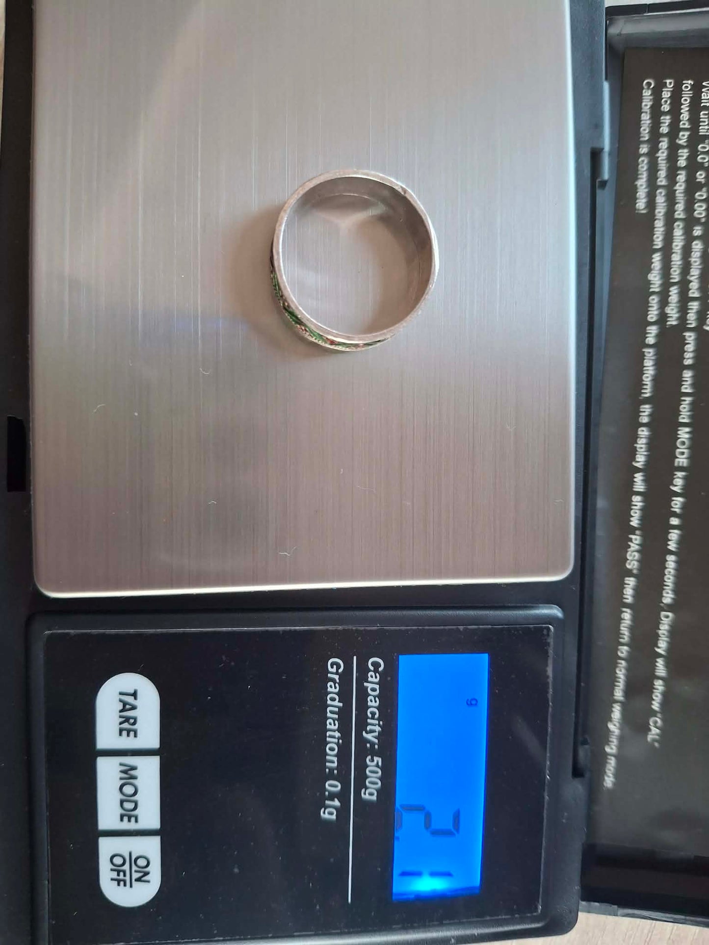 Inel argint tip verigheta