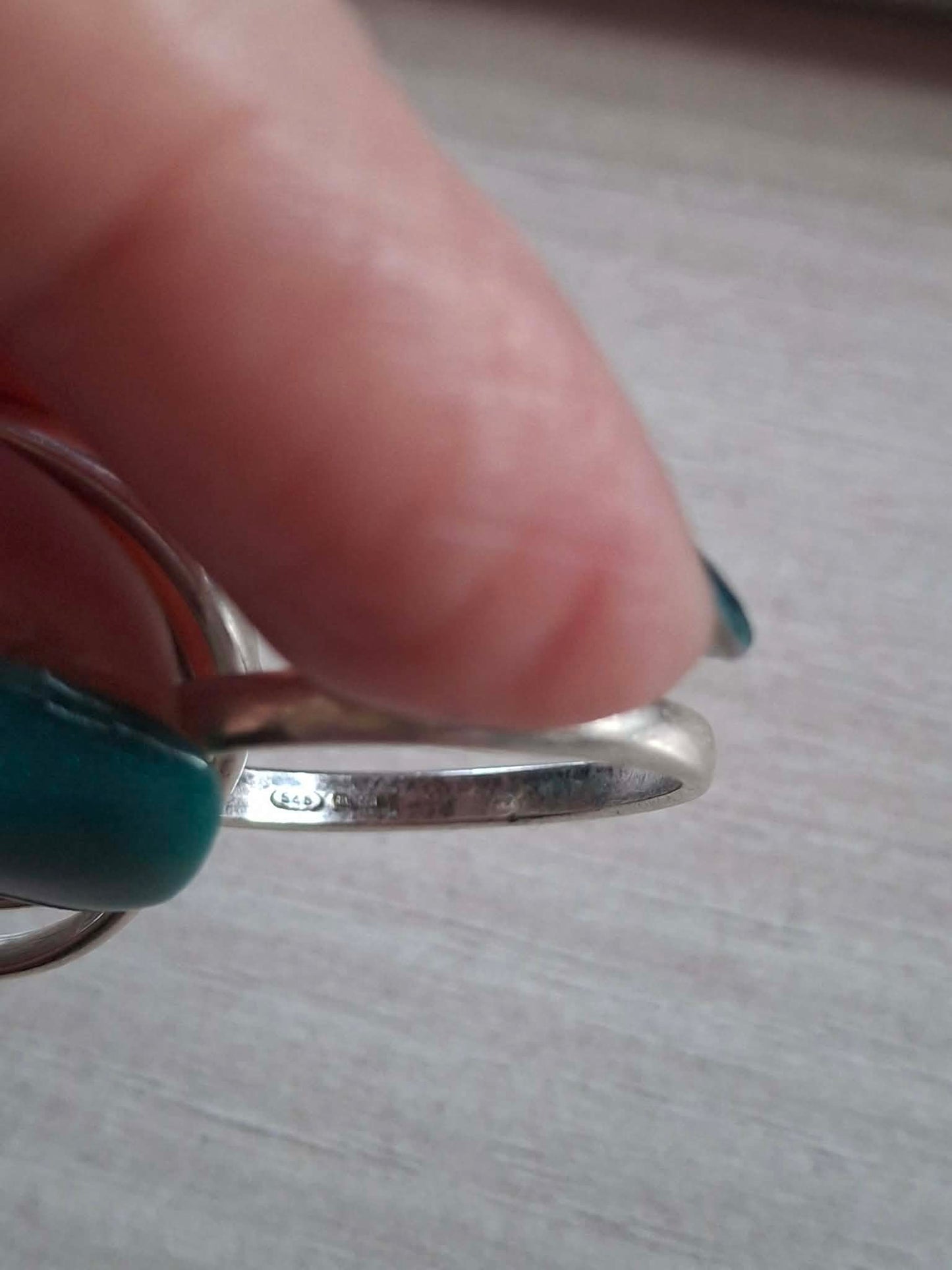 Inel argint spirală