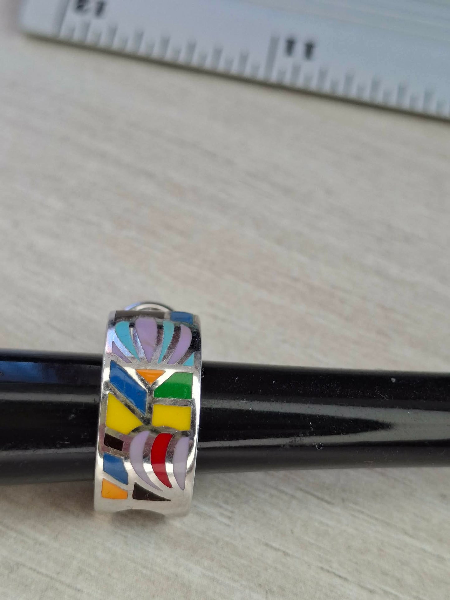 Cercei argint rodiat