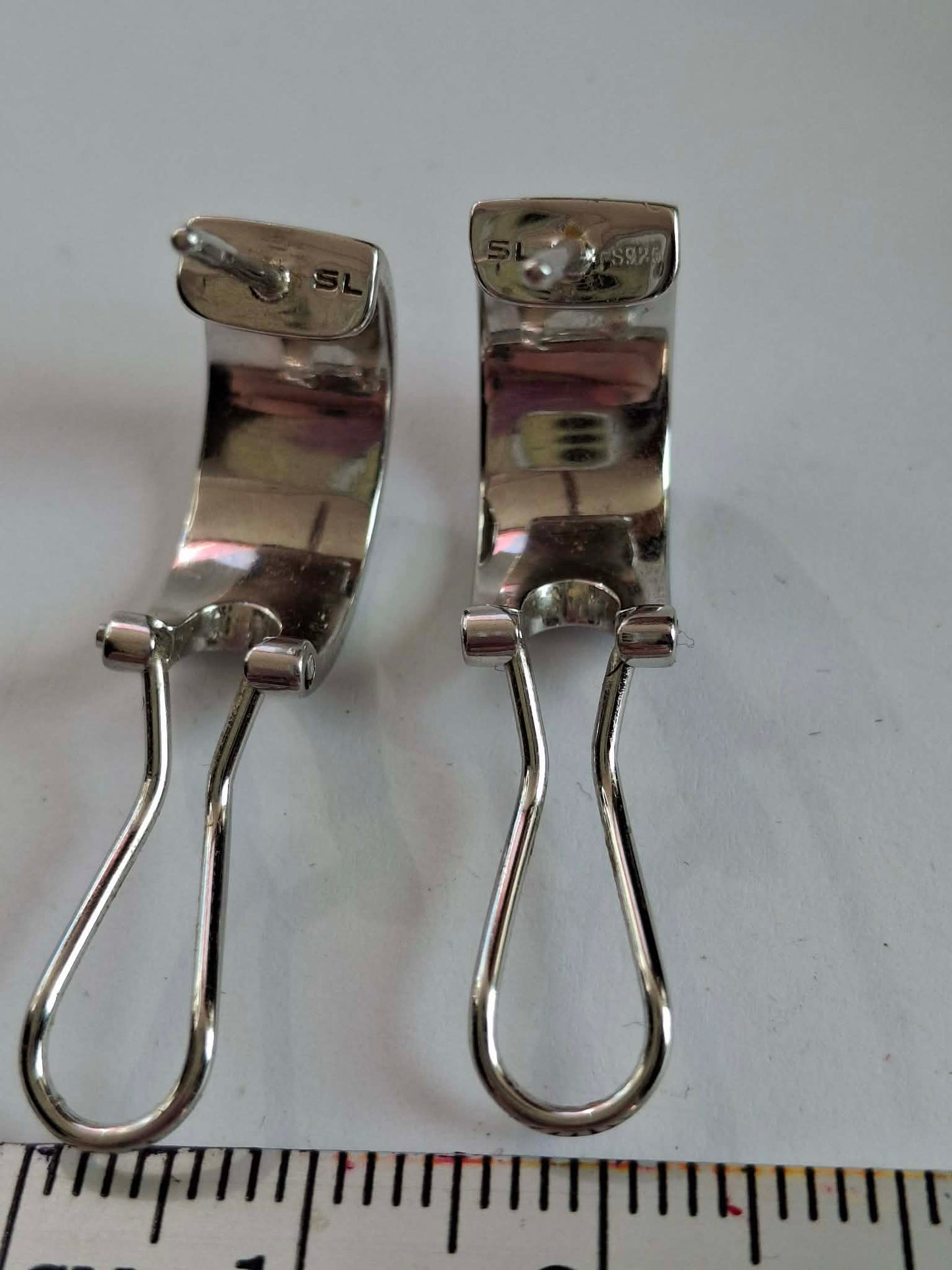 Cercei argint rodiat