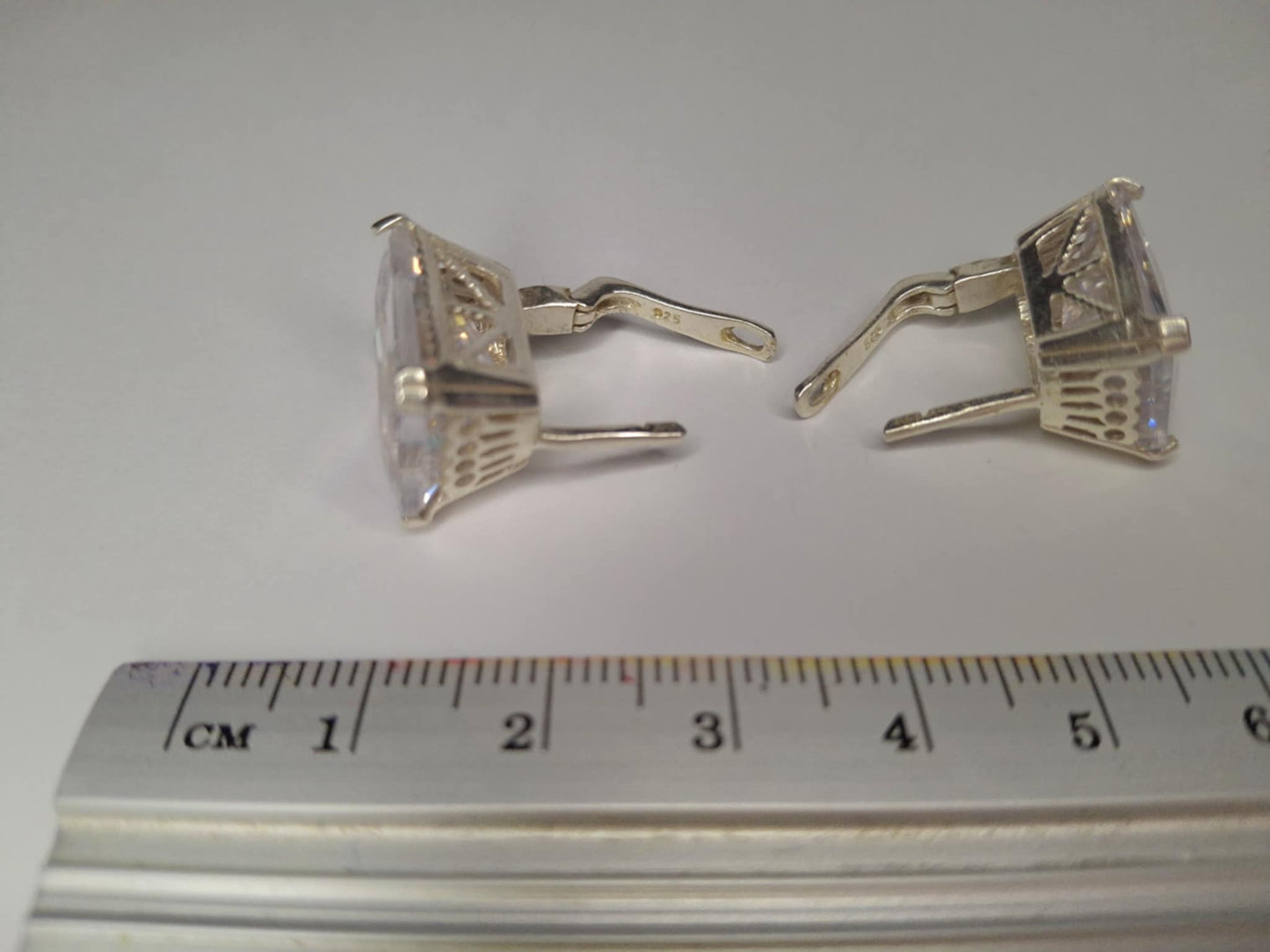 Cercei argint masivi