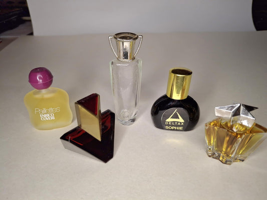 Lot de 5 MINI sticluţe de parfum