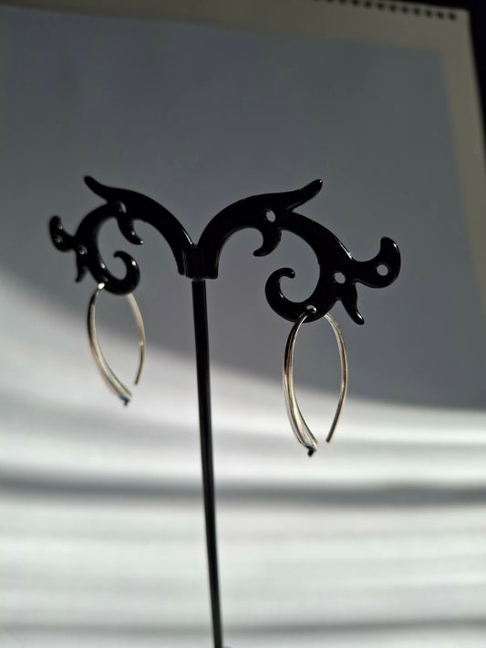 Cercei argint moderni