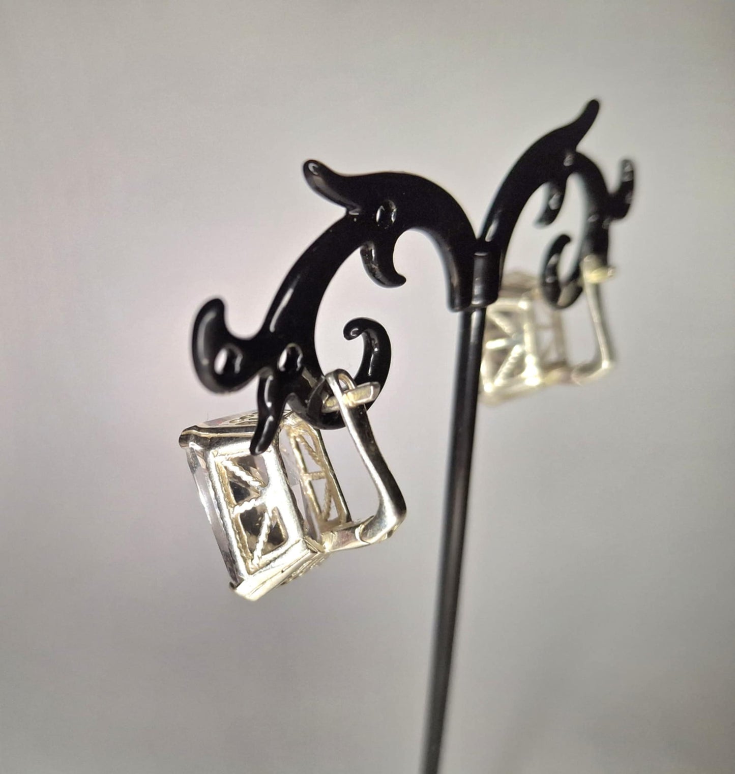 Cercei argint masivi