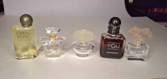 Lot de 5 MINI sticluţe de parfum