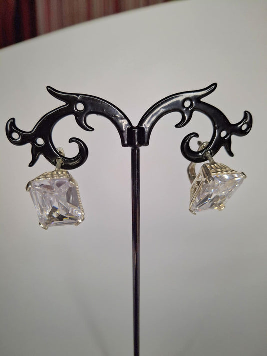 Cercei argint masivi