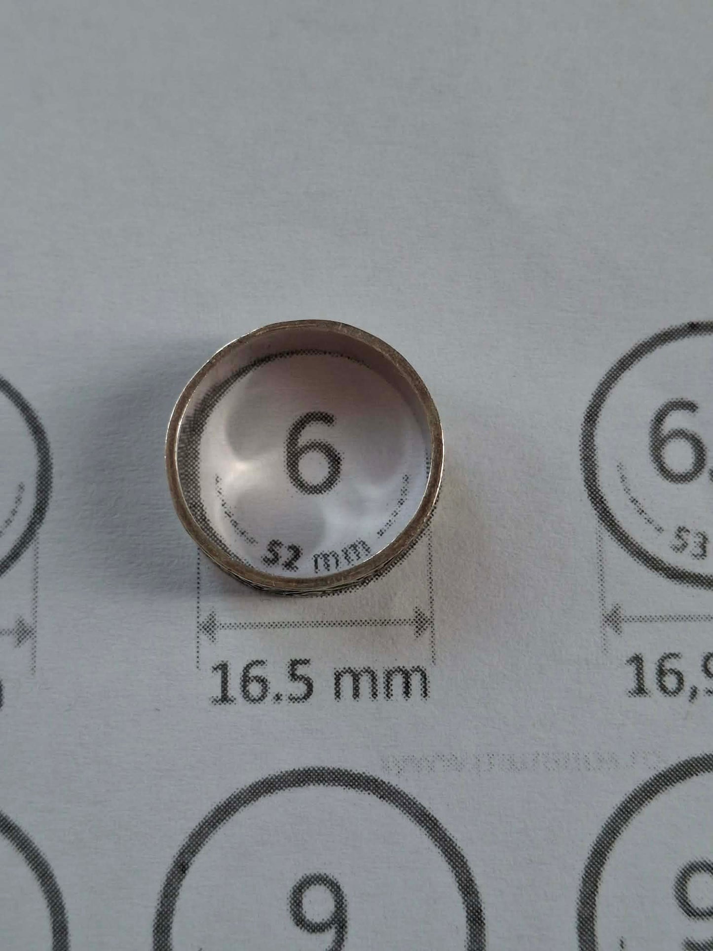 Inel argint tip verigheta