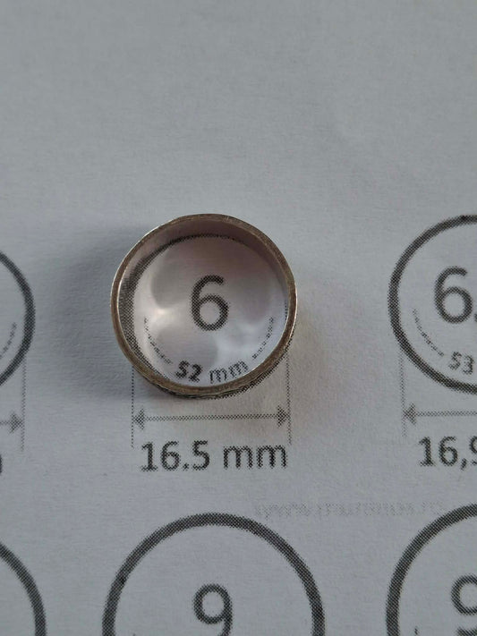 Inel argint tip verigheta