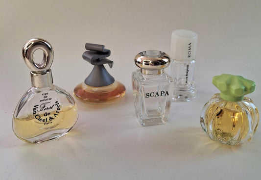 Lot de 5 MINI sticluţe de parfum