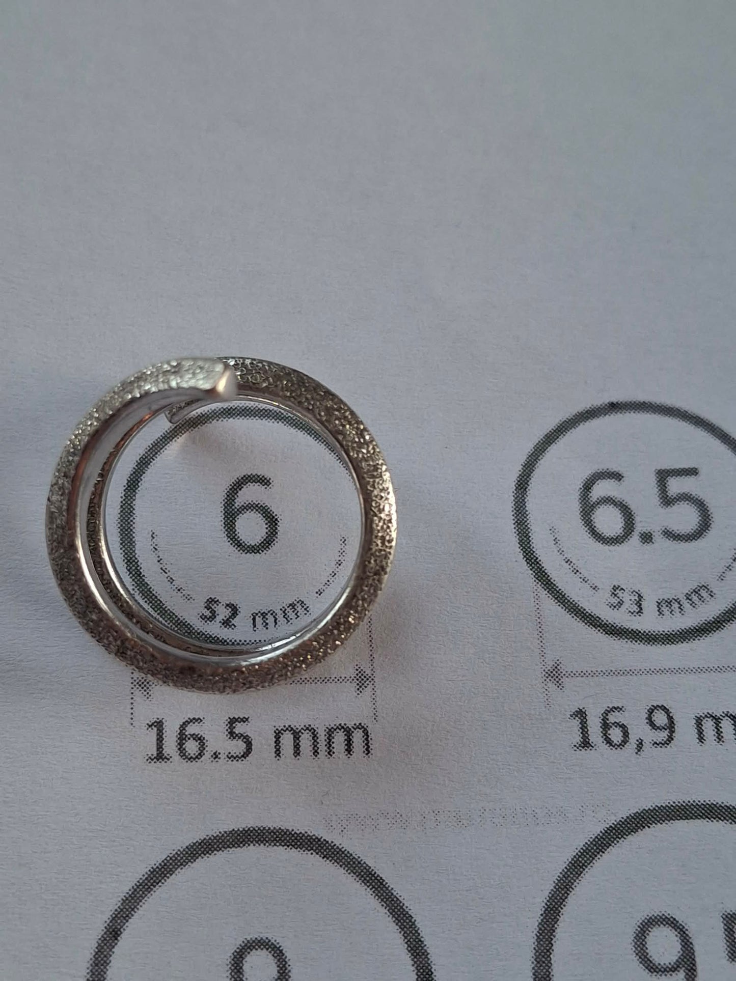 Inel argint spirală