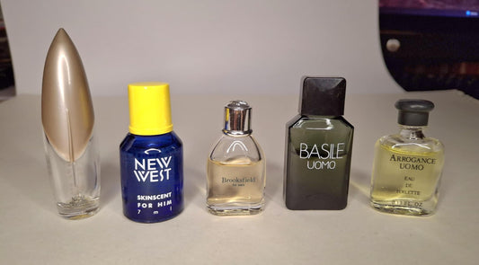 Lot de 5 MINI sticluţe de parfum