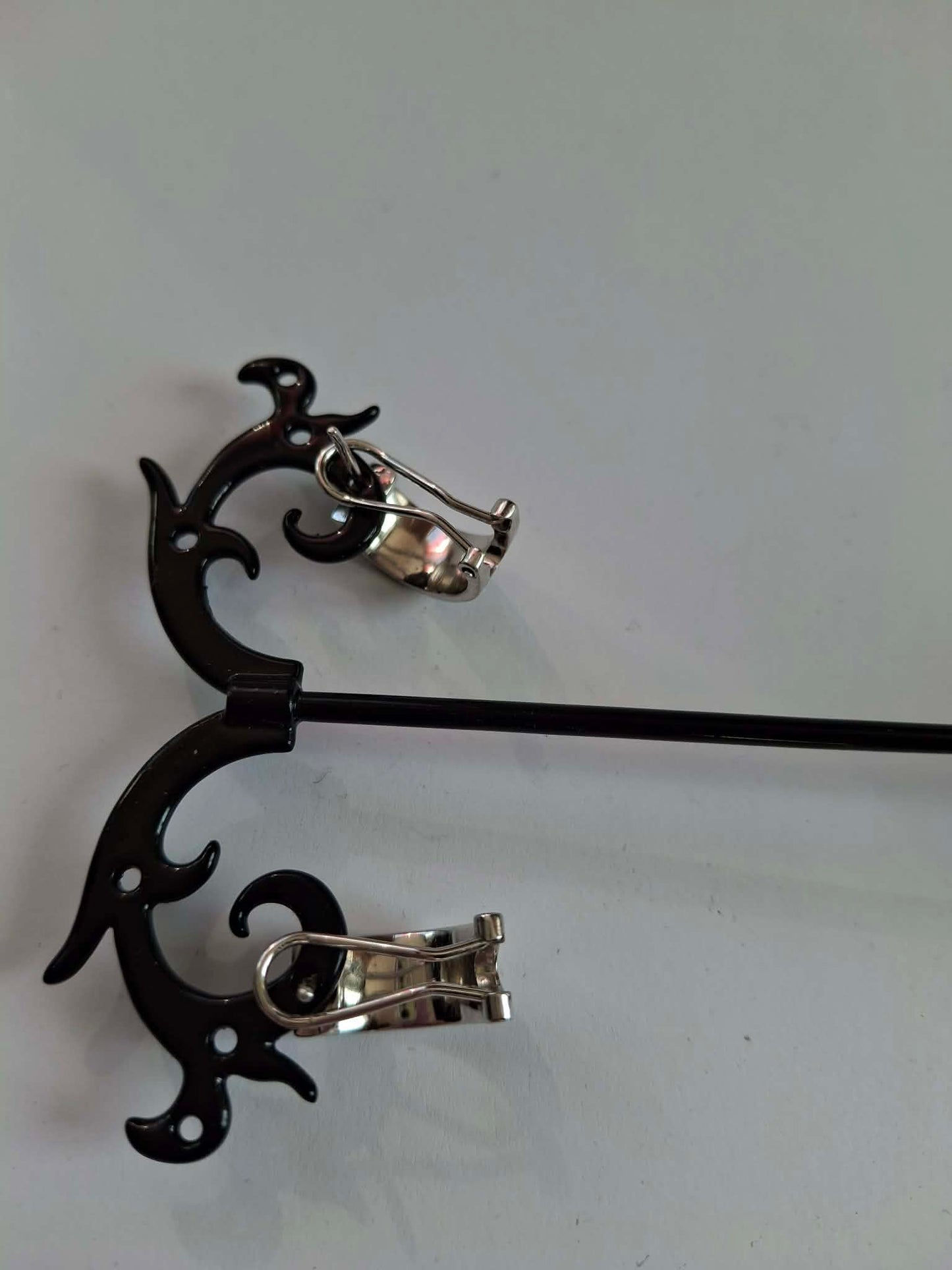 Cercei argint rodiat