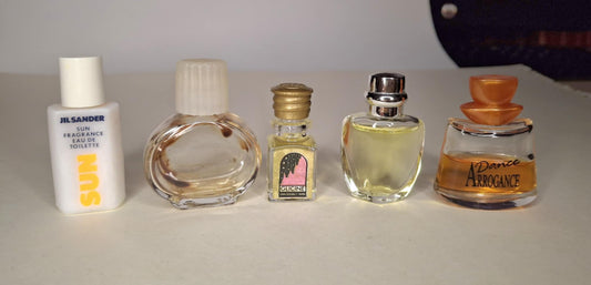 Lot de 5 MINI sticluţe de parfum