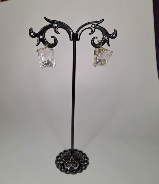 Cercei argint masivi