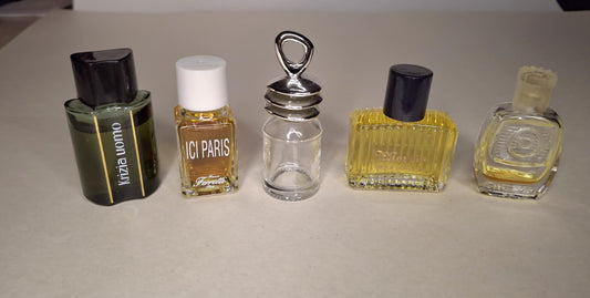 Lot de 5 MINI sticluţe de parfum