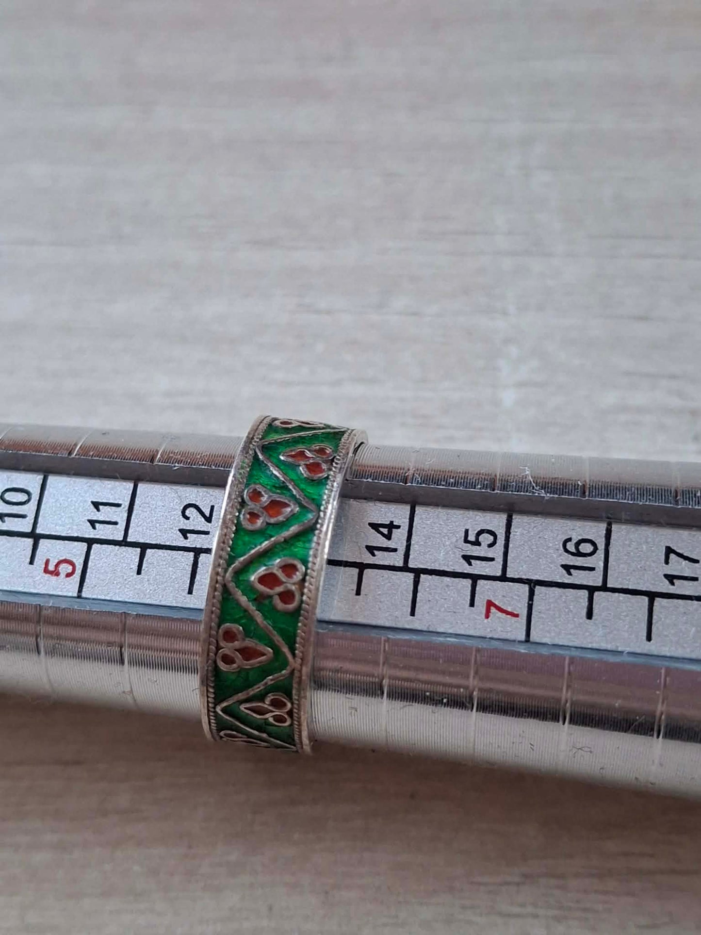 Inel argint tip verigheta