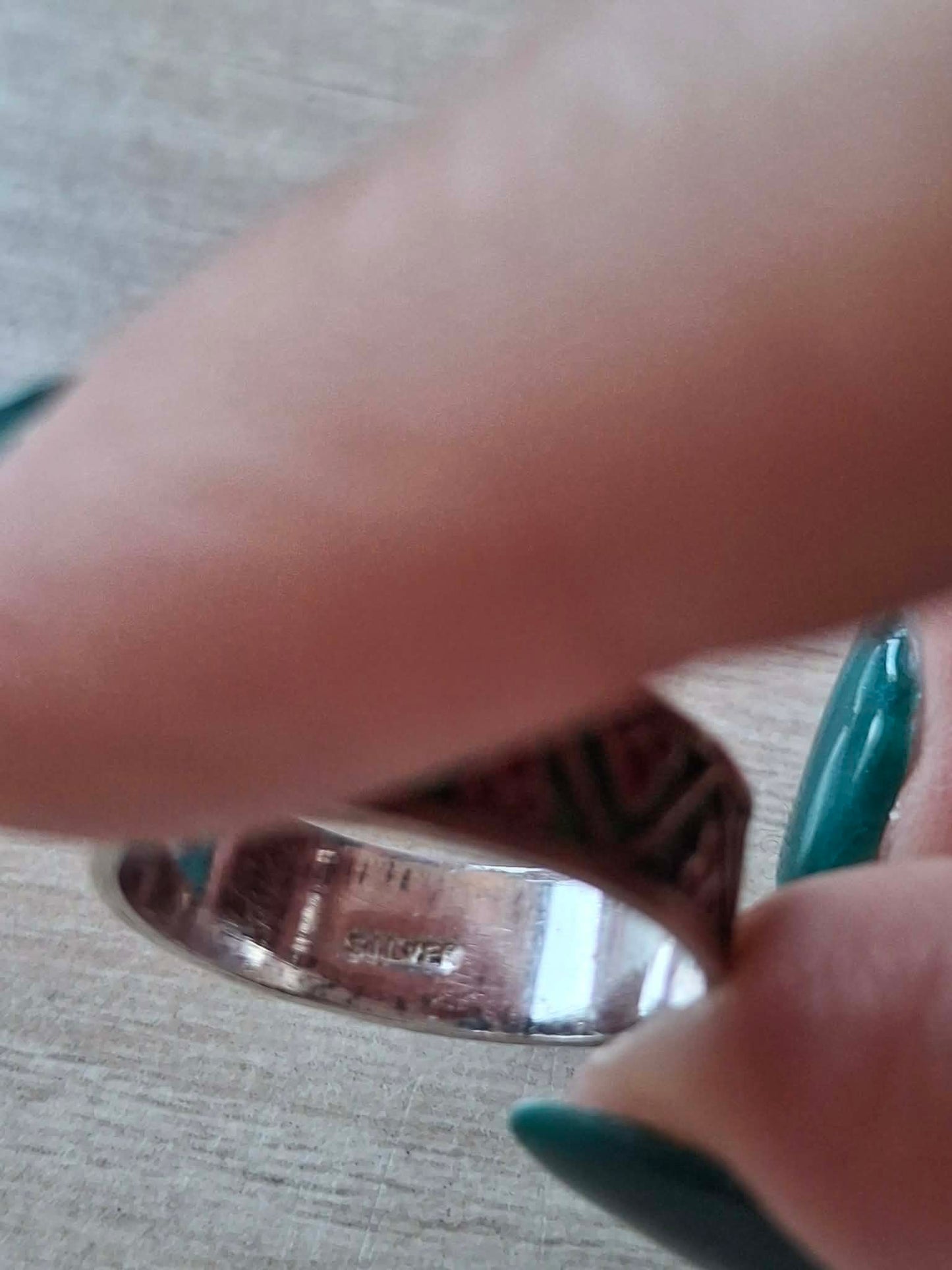 Inel argint tip verigheta